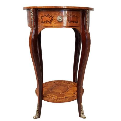 Mesa Auxiliar em Madeira Estilo Luis XV Maquiterrie - Prime home decor Menor preço em Mesa Auxiliar em Madeira Estilo Luis XV Maquiterrie - Prime home decor