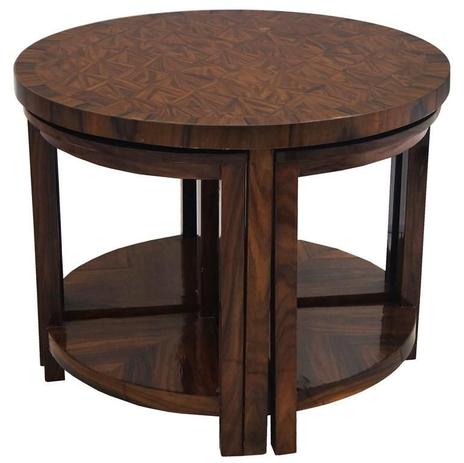 Mesa Auxiliar em Madeira - Prime home decor Menor preço em Mesa Auxiliar em Madeira - Prime home decor