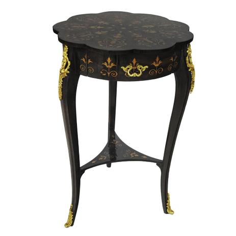 Mesa Auxiliar Luis Xv Madeira Maquiterri Apliquem em Bronze - Prime home decor Menor preço em Mesa Auxiliar Luis Xv Madeira Maquiterri Apliquem em Bronze - Prime home decor