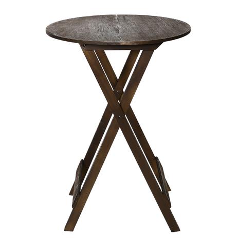 Mesa Bistrô 70x70cm Tabaco Entalharte Menor preço em Mesa Bistrô 70x70cm Tabaco Entalharte