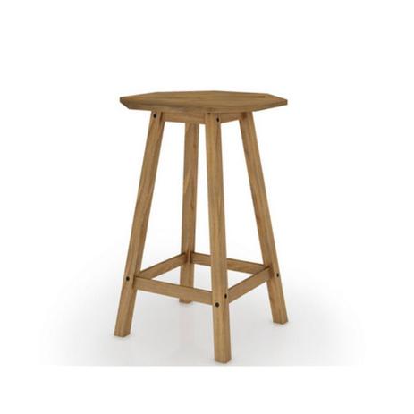 Mesa Bistrô Octogonal MPO Rustic Line Cera Madeira Maciça Menor preço em Mesa Bistrô Octogonal MPO Rustic Line Cera Madeira Maciça