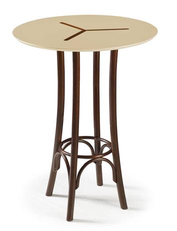 Menor preço em Mesa Bistro Opzione Alta Cor Imbuia Com Bege - 29013 - Sun house