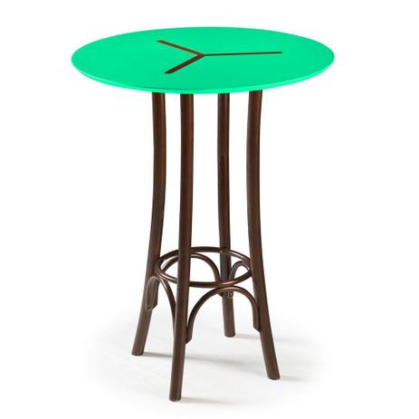 Mesa Bistrô Opzione Alta Na Cor Verde - Máxima Menor preço em Mesa Bistrô Opzione Alta Na Cor Verde - Máxima