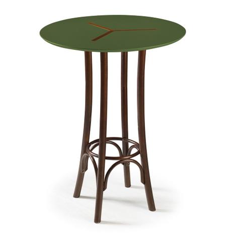 Mesa Bistrô Opzione Alta Na Cor Verde Oliva - Máxima Menor preço em Mesa Bistrô Opzione Alta Na Cor Verde Oliva - Máxima