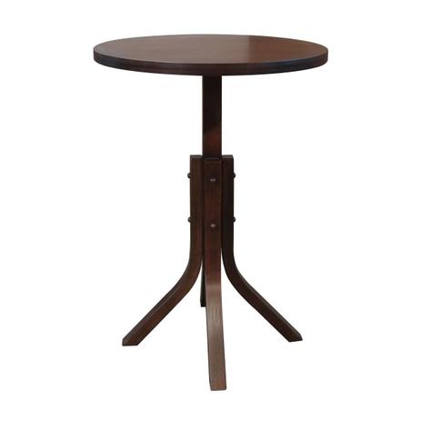 Mesa Bistrô Verso 70x70 cm Castanho Envelhecido - Wood prime - my Menor preço em Mesa Bistrô Verso 70x70 cm Castanho Envelhecido - Wood prime - my