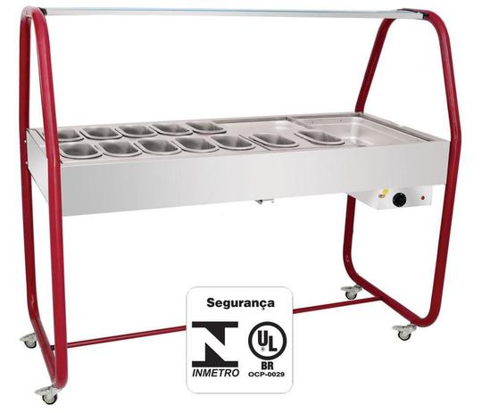 Mesa Buffet Pro-Self Aquecimento - Venâncio EACHP Menor preço em Mesa Buffet Pro-Self Aquecimento - Venâncio EACHP