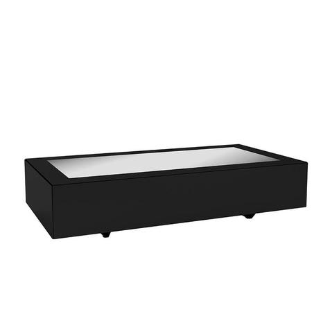 Mesa Centro Tb74 L: 120 x A: 28 x P: 62 Pp - Preto Brilho Dalla Costa Menor preço em Mesa Centro Tb74 L: 120 x A: 28 x P: 62 Pp - Preto Brilho Dalla Costa