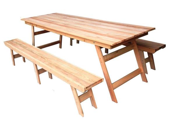 Mesa Churrasco Com 2 Bancos 2,5 M 100% Eucalipto Ms Móveis / Móveis Hanna - Móveis Ms Menor preço em Mesa Churrasco Com 2 Bancos 2,5 M 100% Eucalipto Ms Móveis / Móveis Hanna - Móveis Ms
