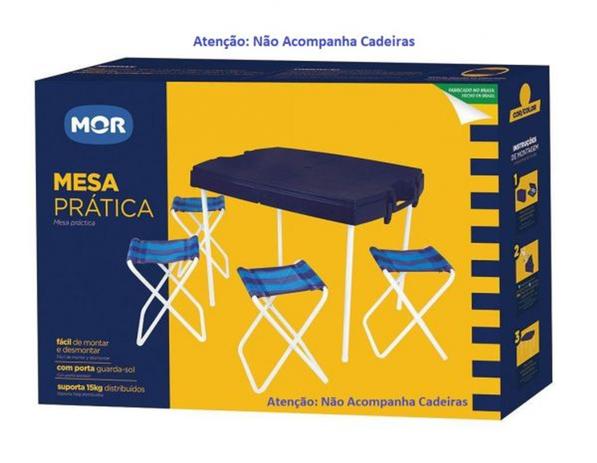 Mesa Com Maleta Dobrável Pratica C/ Encaixe Para Guarda Sol. P/ Pesca,  Praia, Camping - mor - No Magalu - Magazine Luiza