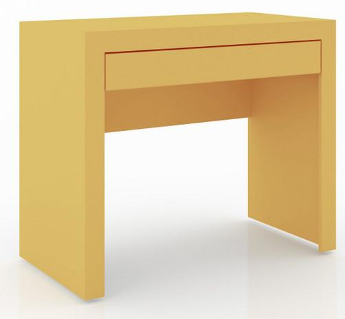 Mesa Computador Simples 1 Gaveta Amarelo - Movelbento Menor preço em Mesa Computador Simples 1 Gaveta Amarelo - Movelbento
