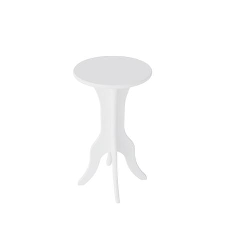 Mesa De Apoio Kin Branca Mdf 15Mm Artely Menor preço em Mesa De Apoio Kin Branca Mdf 15Mm Artely
