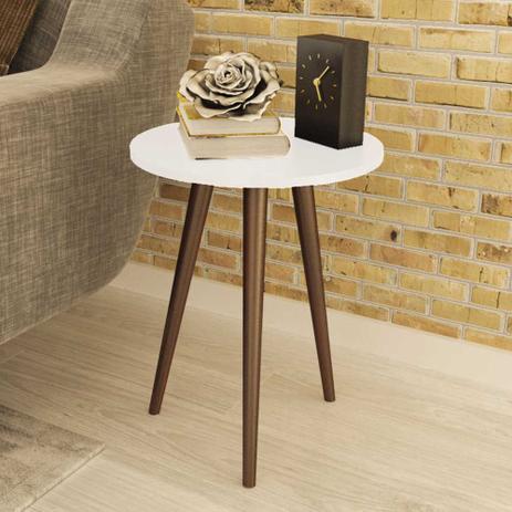 MESA DE CANTO RETRô RT3099 BRANCO - MóVEL BENTO - Movel bento é ruim? MESA DE CANTO RETRô RT3099 BRANCO - MóVEL BENTO - Movel bento é boa?