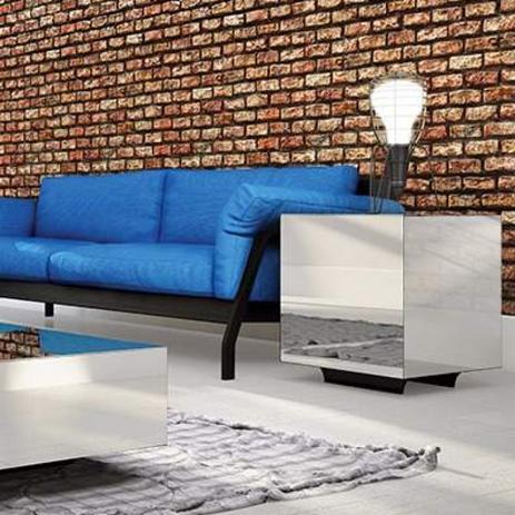 Mesa de Canto Trapézio Espelhada Decorativos Dalla Costa Espelho é ruim? Mesa de Canto Trapézio Espelhada Decorativos Dalla Costa Espelho é boa?