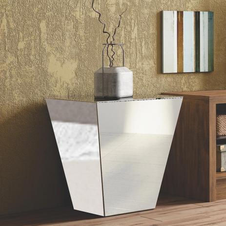 Mesa de Canto Trapezio Tb79 Espelhada - Dalla costa Menor preço em Mesa de Canto Trapezio Tb79 Espelhada - Dalla costa