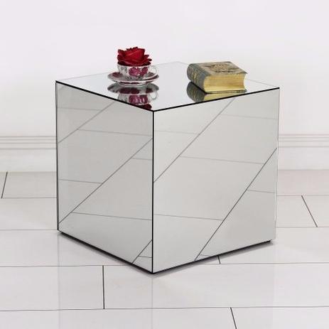 Mesa De Centro Canto Espelhada Lapidada Espelho Bronze - Kelan Menor preço em Mesa De Centro Canto Espelhada Lapidada Espelho Bronze - Kelan