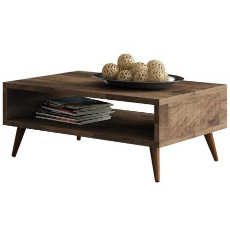 Mesa De Centro Decorativa Lara Deck Pés Palito - Lyam Decor Menor preço em Mesa De Centro Decorativa Lara Deck Pés Palito - Lyam Decor