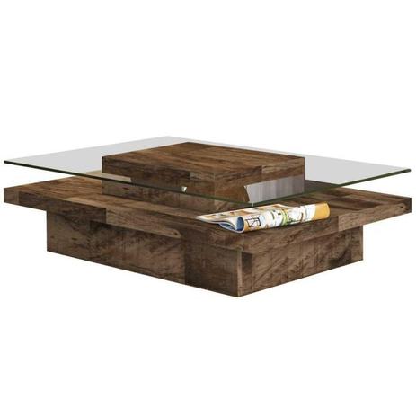 Mesa de Centro HB Móveis Soneto Deck - HB Móveis Menor preço em Mesa de Centro HB Móveis Soneto Deck - HB Móveis