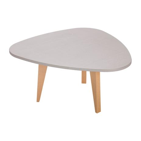 Mesa de Centro Triangular Munique Cinza (62x60) - Falkk Menor preço em Mesa de Centro Triangular Munique Cinza (62x60) - Falkk