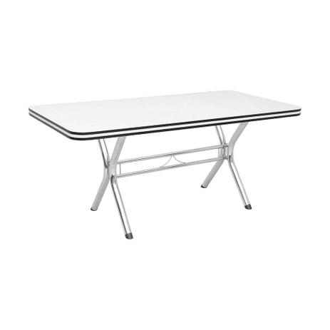 Mesa de cozinha Avulsa Me-304 Aço Cromada - Brastubo é boa?