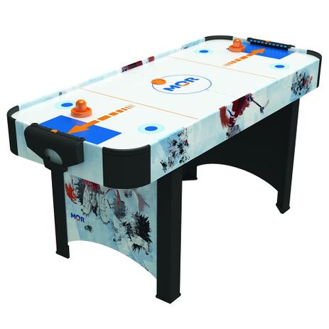 Menor preço em Mesa De Disco Jogo Air Hockey Rush Brinquedo Festas Playground Botão Futebol Mr8 9174 - Mor