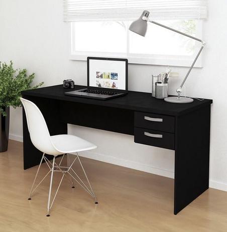 Mesa De Escritório 1.40x60 Com Gaveteiro Tampo 30mm - NetMobil Menor preço em Mesa De Escritório 1.40x60 Com Gaveteiro Tampo 30mm - NetMobil