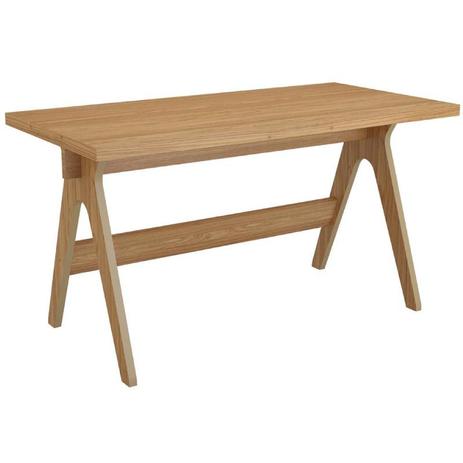 Mesa de Escritório TC225-Freijó - Dalla Costa Menor preço em Mesa de Escritório TC225-Freijó - Dalla Costa