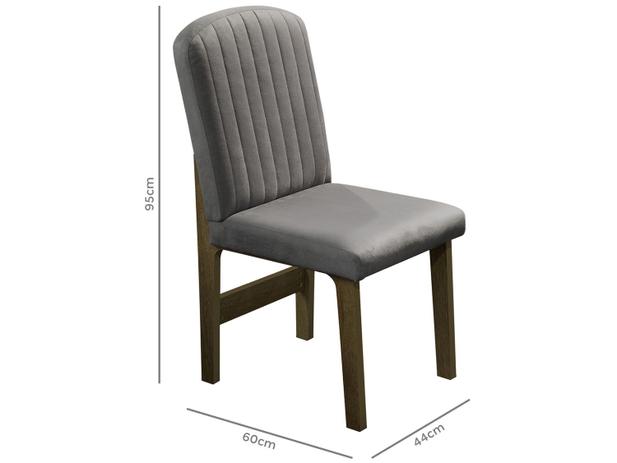 Mesa de Jantar 4 Cadeiras Retangular - Dobuê Movelaria Atenas