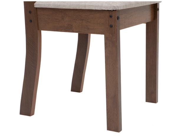 Mesa de Jantar 6 Cadeiras 6 Lugares Retangular - Indekes Cristal