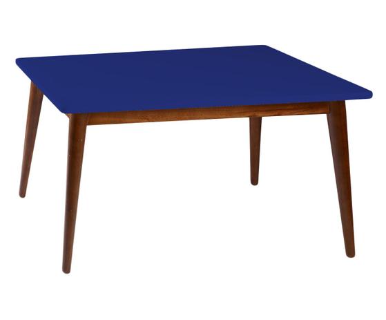 Menor preço em Mesa de jantar novita azul royal - 180x90cm - Maxima