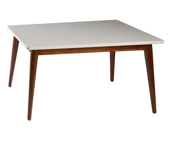Menor preço em Mesa de Jantar Novita Cacau e Branca - 180x90cm - Maxima