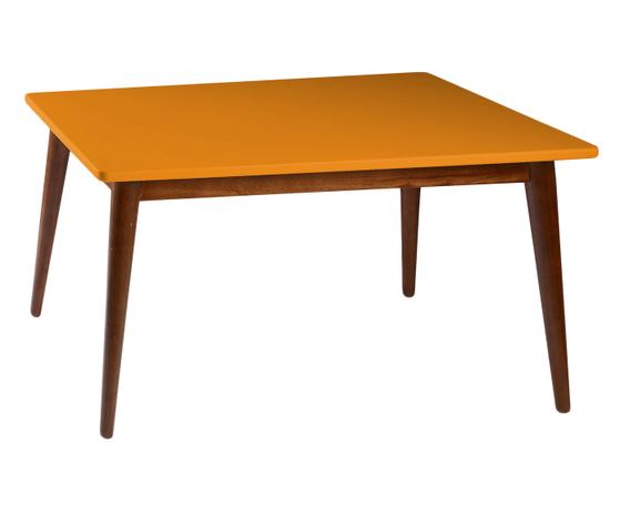 Mesa de jantar novita laranja - 200x90cm - Maxima Menor preço em Mesa de jantar novita laranja - 200x90cm - Maxima