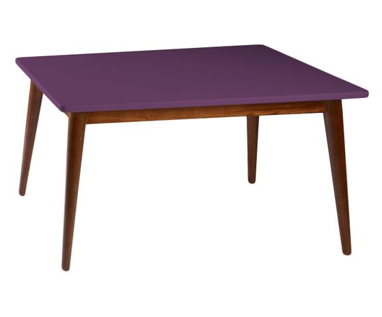 Mesa de jantar novita roxa - 200x90cm - Maxima Menor preço em Mesa de jantar novita roxa - 200x90cm - Maxima
