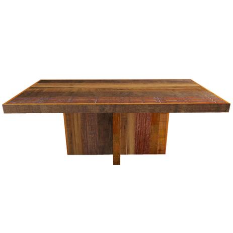 Mesa De Jantar Pé Cruzeta Medindo 2,00X1,00X78 Em Madeira De Demolição Mista - Marcenaria garimpo mineiro Menor preço em Mesa De Jantar Pé Cruzeta Medindo 2,00X1,00X78 Em Madeira De Demolição Mista - Marcenaria garimpo mineiro