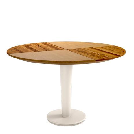 Mesa de Jantar Redonda Harmony 1.30 - Wood Prime LC 20212 - Wood prime - lc Menor preço em Mesa de Jantar Redonda Harmony 1.30 - Wood Prime LC 20212 - Wood prime - lc