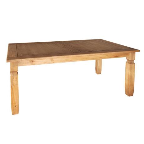 Mesa de Jantar Retangular Corona Mel 180 cm - Ecomóveis Menor preço em Mesa de Jantar Retangular Corona Mel 180 cm - Ecomóveis