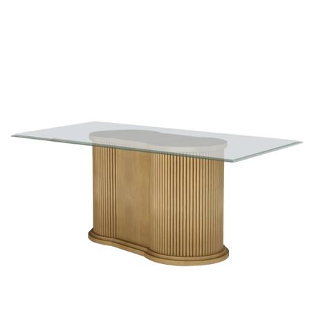 Mesa De Jantar Ripada Retangular - Wood Prime TF 15874 - Wood prime -tf Menor preço em Mesa De Jantar Ripada Retangular - Wood Prime TF 15874 - Wood prime -tf