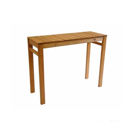Mesa de madeira aparador Veneza 120x43,6cm stain jatobá Butzke Menor preço em Mesa de madeira aparador Veneza 120x43,6cm stain jatobá Butzke