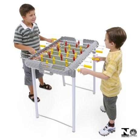 Mesa De Pebolim Arena Com Pé (Totó) - Xalingo Menor preço em Mesa De Pebolim Arena Com Pé (Totó) - Xalingo