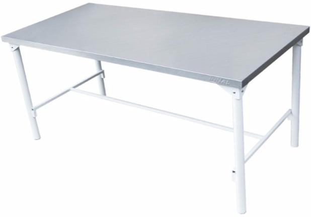 Mesa de Serviço com Tampo em Aço Inox INNAL - 1,40 X 0,70 Menor preço em Mesa de Serviço com Tampo em Aço Inox INNAL - 1,40 X 0,70