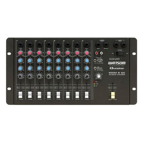 Menor preço em Mesa De Som 8 Canais MXM-8 SA - Ciclotron
