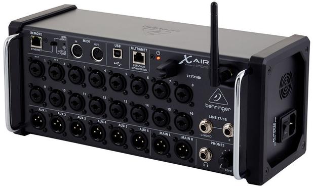 Mesa De Som Behringer Xr18 Air Digital Rack Menor preço em Mesa De Som Behringer Xr18 Air Digital Rack