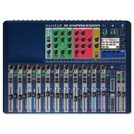 Mesa de Som Digital Si Expression 2 Soundcraft 24 Canais Menor preço em Mesa de Som Digital Si Expression 2 Soundcraft 24 Canais