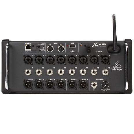 Mesa De Som Digital Xr16 Para Ipad/android Wifi Usb Behringer Menor preço em Mesa De Som Digital Xr16 Para Ipad/android Wifi Usb Behringer
