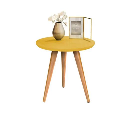 Mesa Decoração Canto Lateral Classic Pé Palito Mdf - ITH Móveis é boa?
