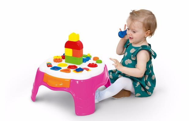 Mesa didática de atividades play time rosa - cotiplás - Cotiplas Menor preço em Mesa didática de atividades play time rosa - cotiplás - Cotiplas
