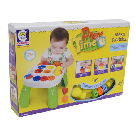 Mesa Didática Play Time - Cotiplás Menor preço em Mesa Didática Play Time - Cotiplás