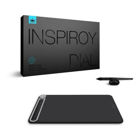 Mesa Digitalizadora Sem Fio Huion Inspiroy Dial Q620M USB C 5080LPI Preta Menor preço em Mesa Digitalizadora Sem Fio Huion Inspiroy Dial Q620M USB C 5080LPI Preta