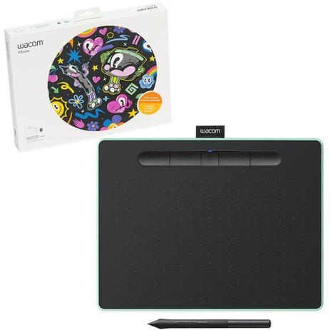 Mesa Digitalizadora Wacom CTL-6100WL 4096 Pontos de Pressão Bluetooth Verde Pistache - CTL-6100WLE0 Menor preço em Mesa Digitalizadora Wacom CTL-6100WL 4096 Pontos de Pressão Bluetooth Verde Pistache - CTL-6100WLE0
