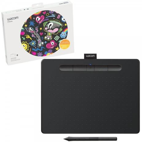 Mesa Digitalizadora Wacom Intuos Creative Pen Tablet Bluetooth Media Black Ctl6100wlk0 - CTL6100WLK0 é boa?