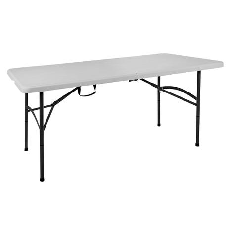 Mesa Dobrável Buffet 1,80 Metros Vira Maleta Cor Branca - Gardenlife Menor preço em Mesa Dobrável Buffet 1,80 Metros Vira Maleta Cor Branca - Gardenlife